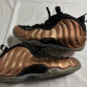 Men's Size 13 Nike Air Foamposite One Copper Basketball Shoes